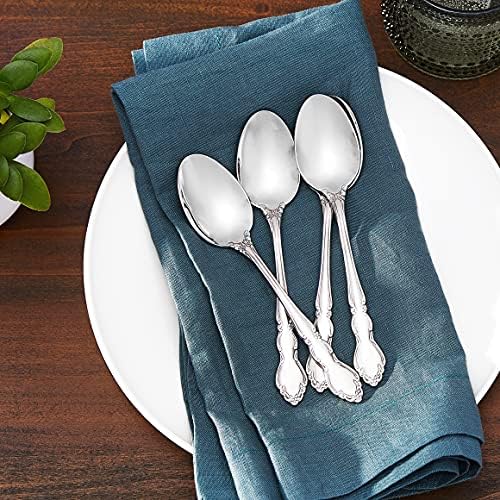 Oneida Dover Teaspoons Silverware Set for 4, Flatware - Image 2