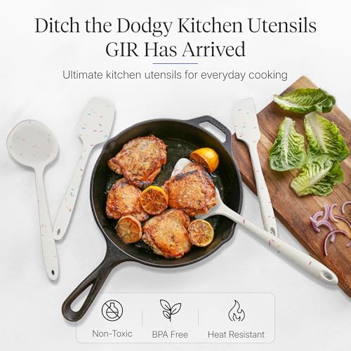 GIR: 5-Piece Silicone Ultimate Kitchen Utensils Set – Sprinkles - Image 2