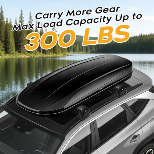 Powerty 300LBS Roof Rack Cross Bars for 2021-2026 Chevy Suburban & Tahoe & GMC Yukon XL & Cadillac Escalade ESV with Flush Side Rails, Lockable Aluminum Crossbar Carrier Luggage Roof Rails Rooftop - Image 3