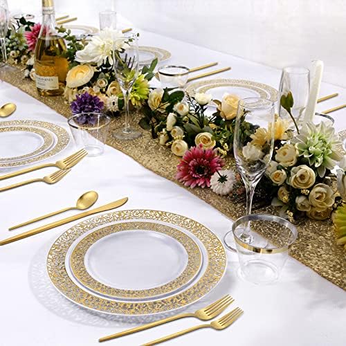 Matte Gold Silverware Set, VANVRO 20-Piece Stainless Steel Flatware Set, Satin Finish tableware Cutlery Set, Service for 4, Home and Restaurant, Dishwasher Safe - Image 6
