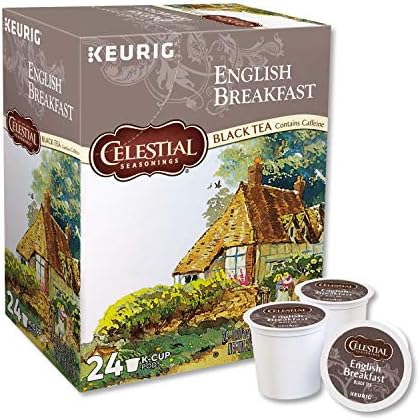 Celestial Seasonings English Breakfast Black Tea, Single-Serve Keurig K-Cup Pods, 24 Count - Image 2