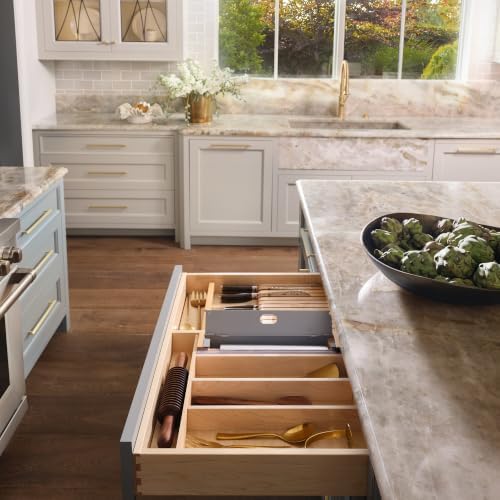Rev-A-Shelf Foil Wrap Insert Organizer and Dispenser for Kitchen, Gray - Image 7