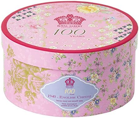 Royal Albert 100 Years 1940 3-Piece Set (Teacup, Saucer & Plate 8") - Image 2