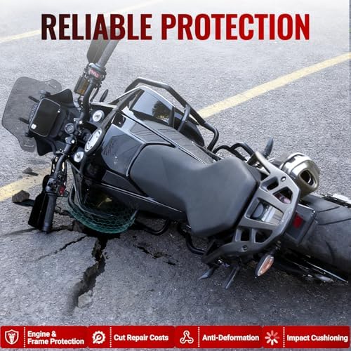 Motorcycle Crash Bar for 450MT Ibex 450 2024-2026 Upper Lower - Image 2