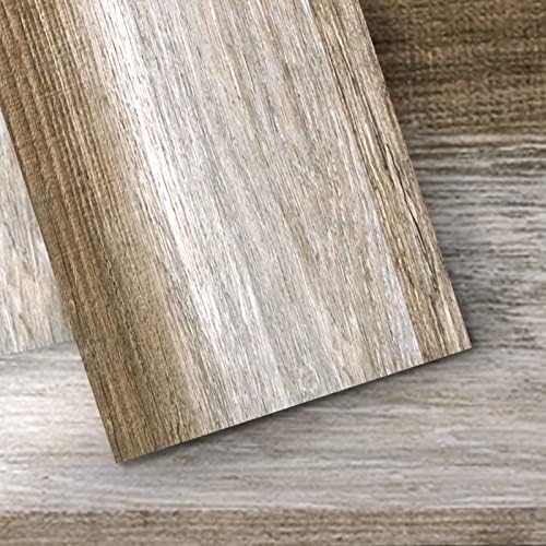 Art3d 36-Pack Peel and Stick Vinyl Floor Tiles (54 Sq.Ft), Old Wood by Art3d