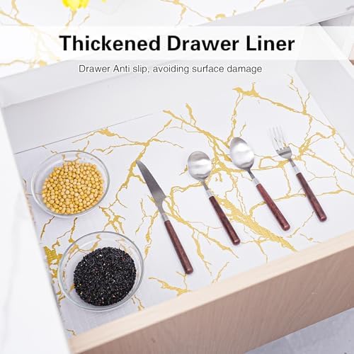Drawer and Shelf Liner for Kitchen Cabinet Non-Adhesive 12in x 10FT - Image 3