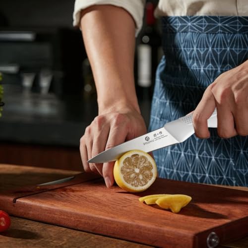 imarku 14-Piece Kitchen Knife Set with Block and Built-in Sharpener - Image 2