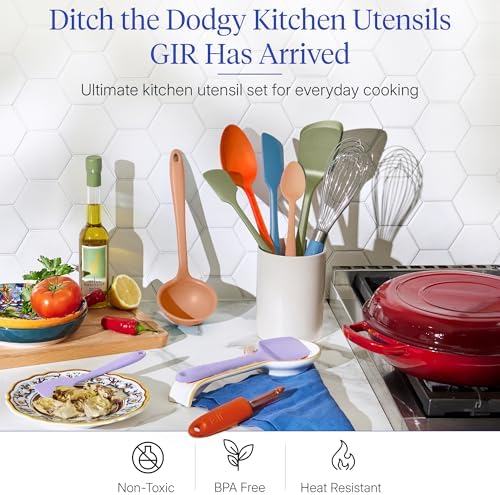 GIR: 10-Piece Silicone Ultimate Kitchen Utensils Set – Mediterranean - Image 2