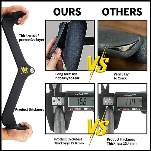 LAT Pulldown Attachment,Back Tricep Bar Strength Training,Handle Grips LAT Pull Down Bar Press Down Exercises,Cable Machine Accessories, Cable Back Attachments for Home Gym - Image 5