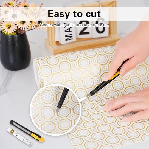 Drawer and Shelf Liner for Kitchen Cabinet Non-Adhesive 24in x 10FT - Image 4