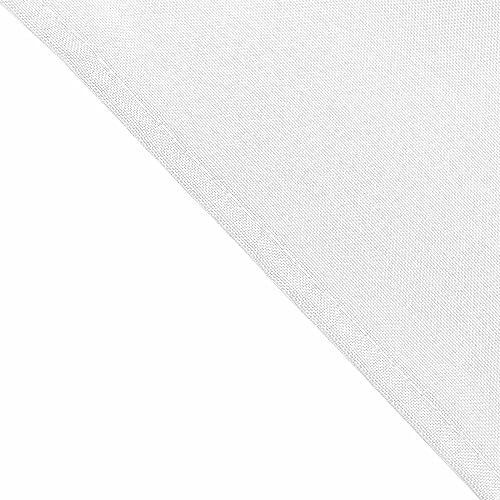 10 pcs 17-Inch White Blue Polyester Table Napkins Reusable Washable Wedding Party Dinner Linens Tableware Supplies - Image 3