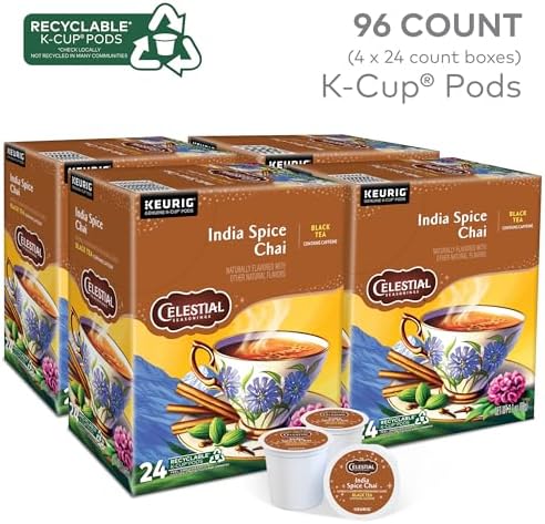 GMT14738CT - Celestial Seasonings India Spice Chai Tea K-Cups - Image 3
