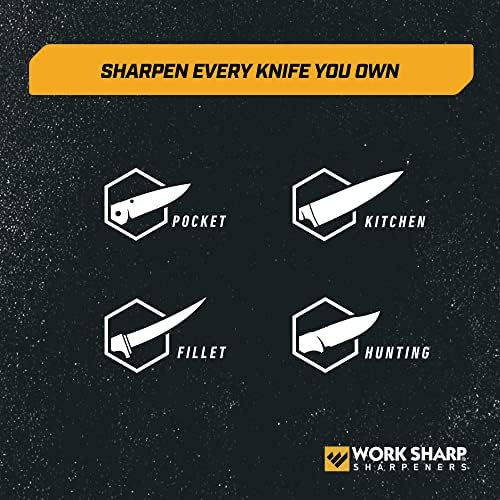 Work Sharp Precision Adjust Knife Sharpener Kit - Fixed Angle Sharpening System for Kitchen & Pocket Knives - Professional Guided Knife Sharpening Tool - Image 5