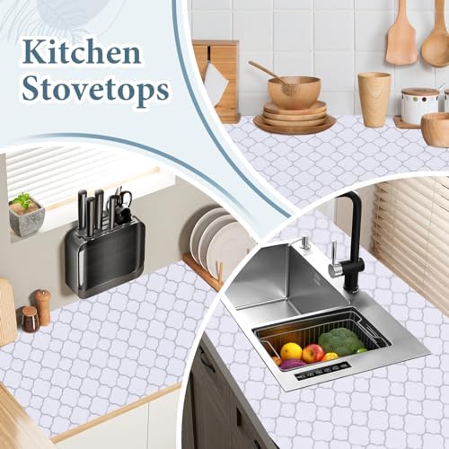 Shelf Liners for Kitchen Cabinets 17in x 30FT Non Adhesive Drawer Liner - Image 5