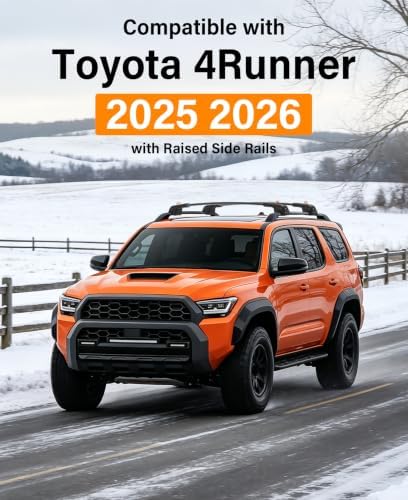 Upgrade Roof Rack Cross Bar 360lbs Compatible with Toyota 4Runner 2025 2026 - Image 2