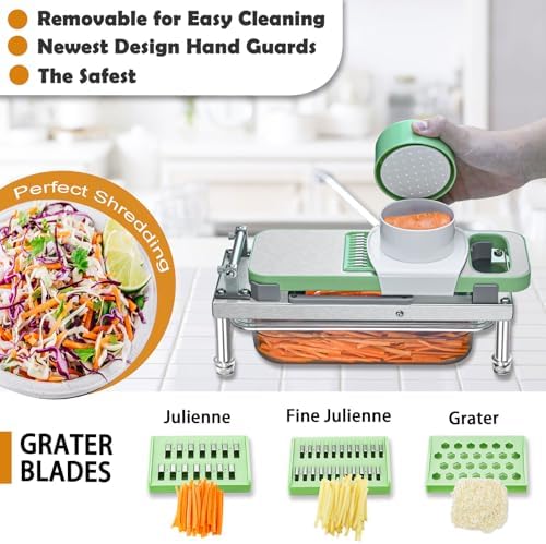 Vegetable Chopper Veggie Cutter Onion Food Potato Dicer with Container - Image 4