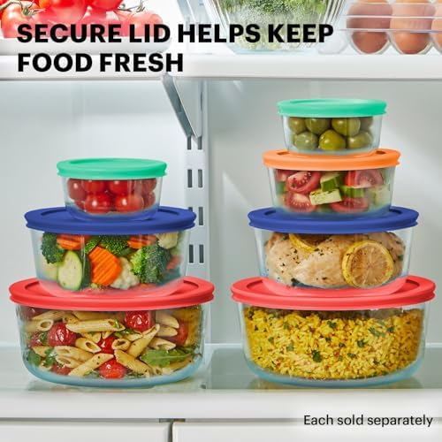 Pyrex Simply Store (7-Pack) Glass Food Storage Containers Set - Image 4