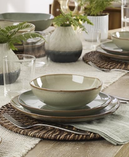 Oneida 899052 Organic Shades Sage Green Accent Plate - Image 5