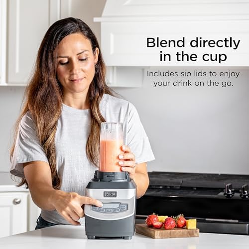 Ninja Blender Pro+, 1100W, 72oz Pitcher, 2 Cups, BL660 - Image 3