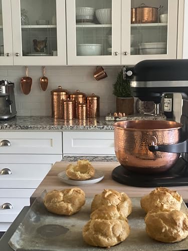 Sertodo Copper Mixing Bowl | Fits KitchenAid Lift Stand Mixer | 6 Qt - Image 4