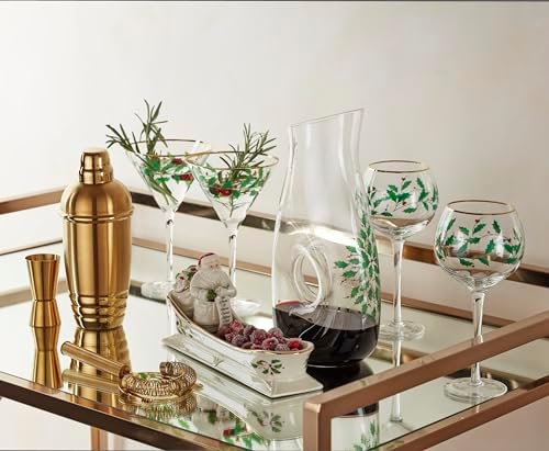 Lenox 895033 Holiday Pierced Decanter, Christmas Theme - Image 5