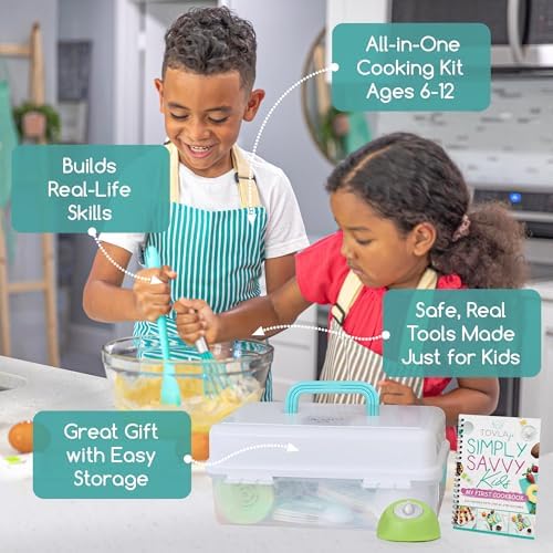 TOVLA JR. Kids Real Cooking Set | Kitchen Learning | Ages 6-12 - Image 3