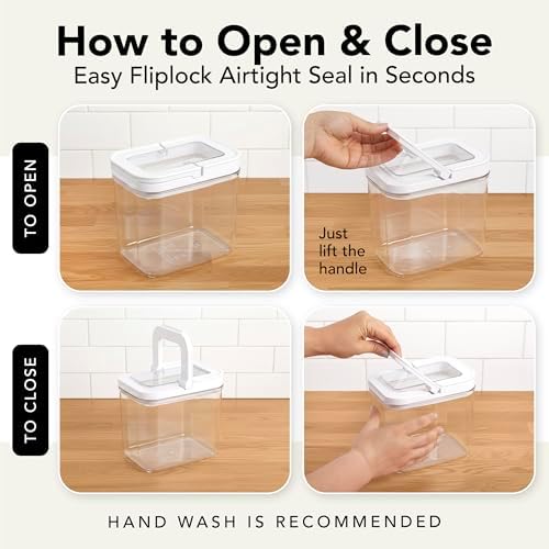 ECOBERI Airtight Food Storage Containers for Pantry, 7 Piece - Image 4