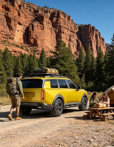 KINGGERI Roof Rack Cross Bars for Kia Telluride X-Line & X-Pro 2026 2027 - Image 4