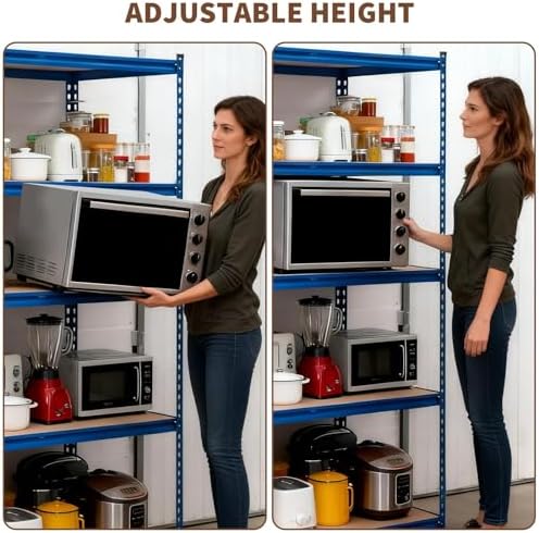 Heavy Duty Metal Adjustable Shelving Unit Storage Shelving - Image 5