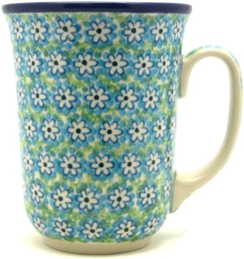 Polish Pottery Mug - 16 oz. Bistro - Key Lime by Polish+Pottery+Gallery