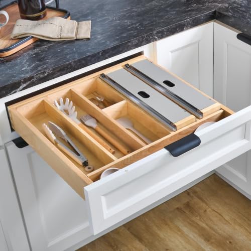 Rev-A-Shelf Foil Wrap Insert Organizer and Dispenser for Kitchen, Gray - Image 6