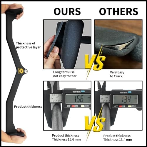 LAT Pulldown Attachment,Back Tricep Bar Strength Training,Handle Grips LAT Pull Down Bar Press Down Exercises,Cable Machine Accessories, Cable Back Attachments for Home Gym - Image 6