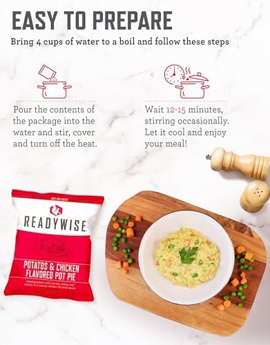 READYWISE Emergency Food Survival Supply 84 Servings, Gluten Free Bucket - Image 2