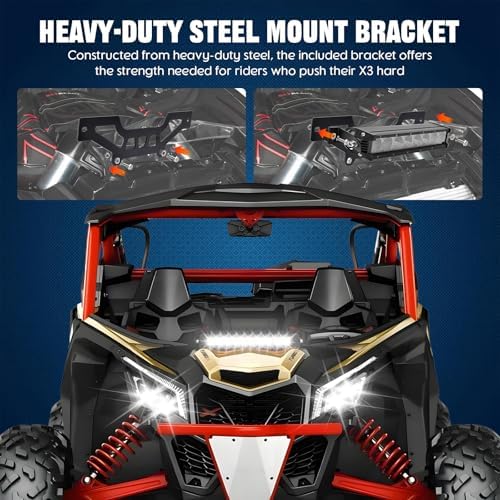 Chelhead 30W LED Light Bar with Extend Wiring & Heavy-Duty Mounting Bracket - Image 5