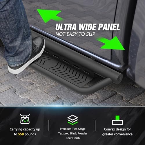 CrewMax Cab Running Boards Side Steps Fits 2022-2026 Toyota Tundra - Image 6