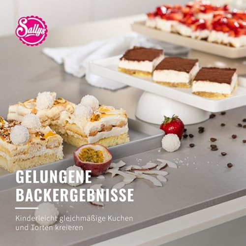Sallys Baking Mould Baking Ring Cake Ring Round Rectangular Various Sizes and Shapes (Baking Frame, 24 x 19 cm up to 32 x 46 cm - 10 cm Height) - Image 6