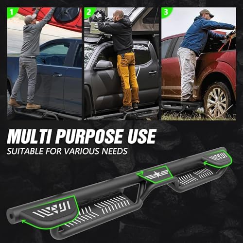 Running Boards Side Steps Fits 2022-2026 Toyota Tundra CrewMax Cab - Image 3