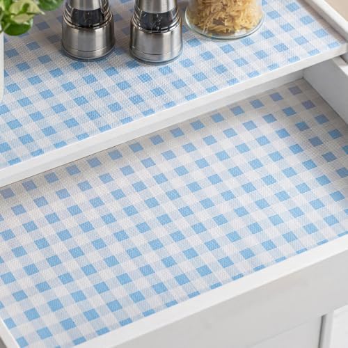 Shelf Drawer Liner Non-Slip, Non-Adhesive Cabinet Liners, 11.8IN x 20FT by Insigoo