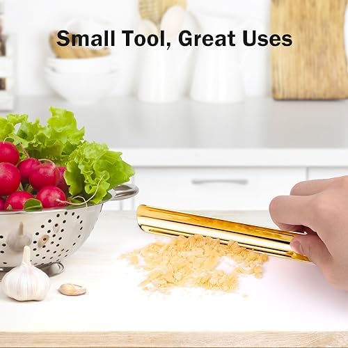 Crumbers for Servers, Restaurant Crumb Sweepers, Crumb Cleaner Curved, Table Debris Crumb Scraper Serveware, Stainless Steel Table Crumber Tool for Waiters, Waitresses and Servers (10 PACK, Gold) - Image 5