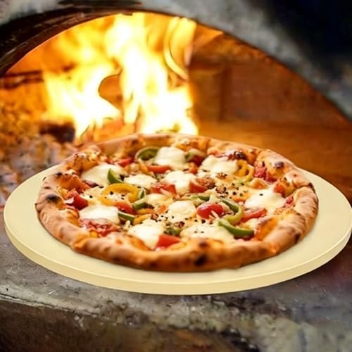 Large Round 16 Inch Pizza Stone for Grill and Oven, Cordierite Baking Stone - Image 7