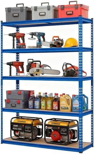 Heavy Duty Metal Adjustable Shelving Unit Storage Shelving by Unknown