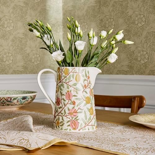 Spode Morris & Co Fruits Jug, 48 Oz - Decorative Botanical Pitcher with Spout & Handle for Water, Juice, Iced Tea, Lemonade & Refreshments, Home & Kitchen Tableware, Dining & Entertaining - Image 7