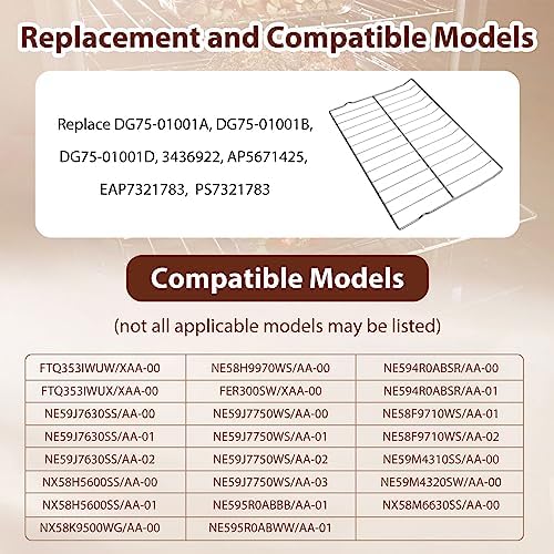 DG75-01001C DG75-01001D Oven Rack Repalcement for Samsung Oven Accessories - Image 6