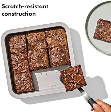OXO Good Grips Non-Stick Pro Ceramic Coated 9-Inch Square Cake Pan - Image 3