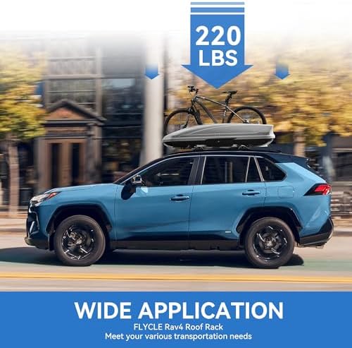 FLYCLE Lockable Roof Rack Cross Bars for 2019-2025 RAV4 - Image 3