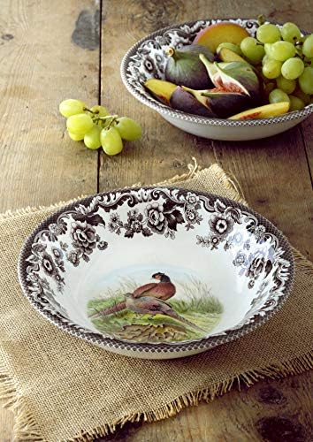Spode Woodland Bread Tray Pheasant Design (15.25in x 7in) - Fine Porcelain - Image 2