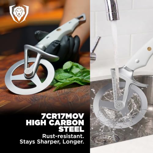 Dalstrong Orbit Razor Pizza Wheel Cutter - HC Stainless Steel - Image 3