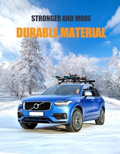 KINGGERI 300lbs Roof Rack Cross Bars for Volvo XC90 XC-90 2016-2026 - Image 6