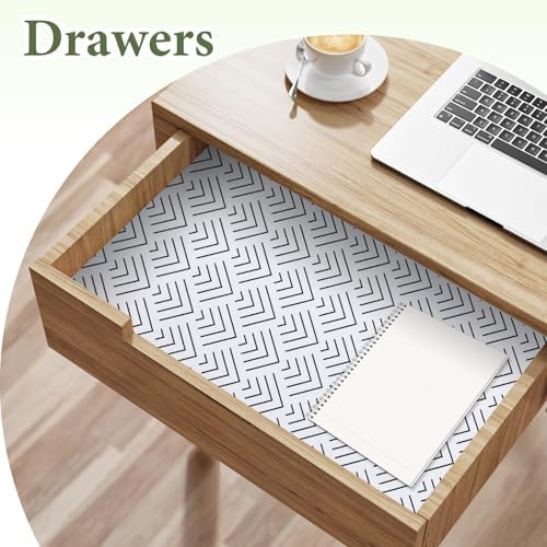 Shelf Liner for Kitchen Cabinets Non Adhesive Drawer Liner Non-Slip - Image 2