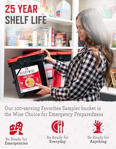 READYWISE Emergency Food Survival Supply Favorites Bucket, 100 Servings - Image 3
